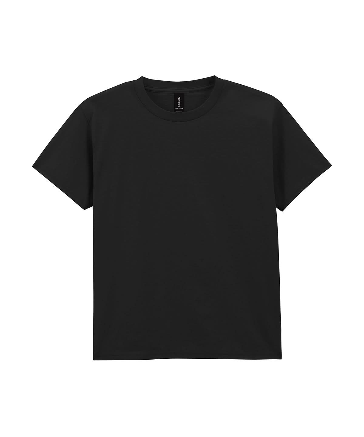 Gildan Light Cotton Youth T Shirt GD07B - Black - Customisable T-Shirts
