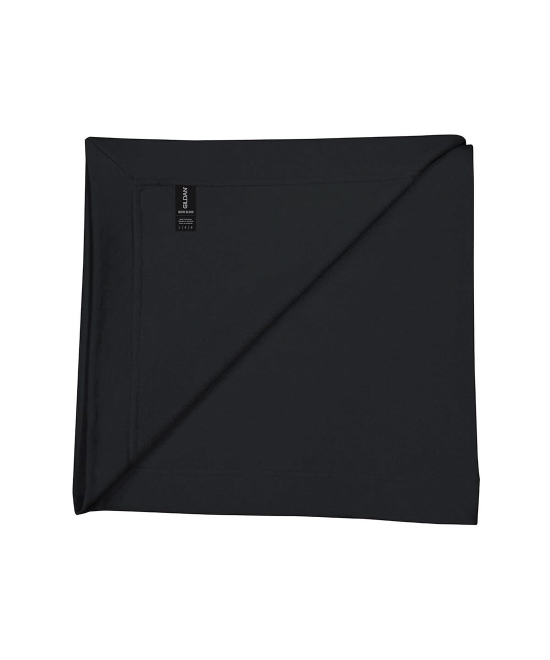 Gildan Heavy Blend Fleece Stadium Blanket GD101 - Black One size - Customisable Blanket