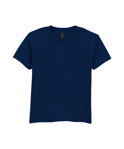 Gildan Softstyle Midweight Youth T Shirt GD24B - Navy - Customisable T-Shirts
