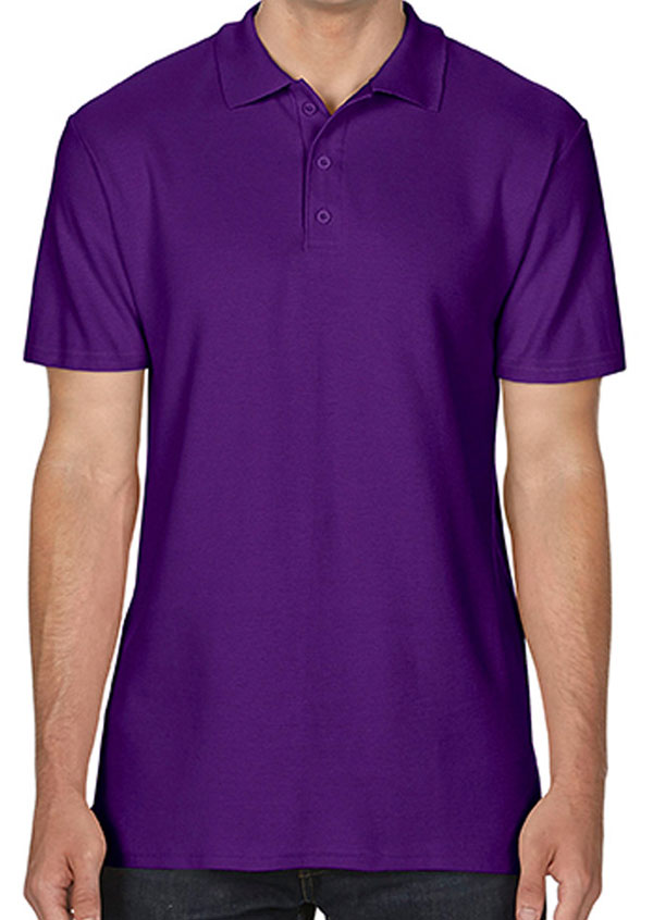 Gildan Gildan Polo Shirt - Purple - Customisable Polo Shirts