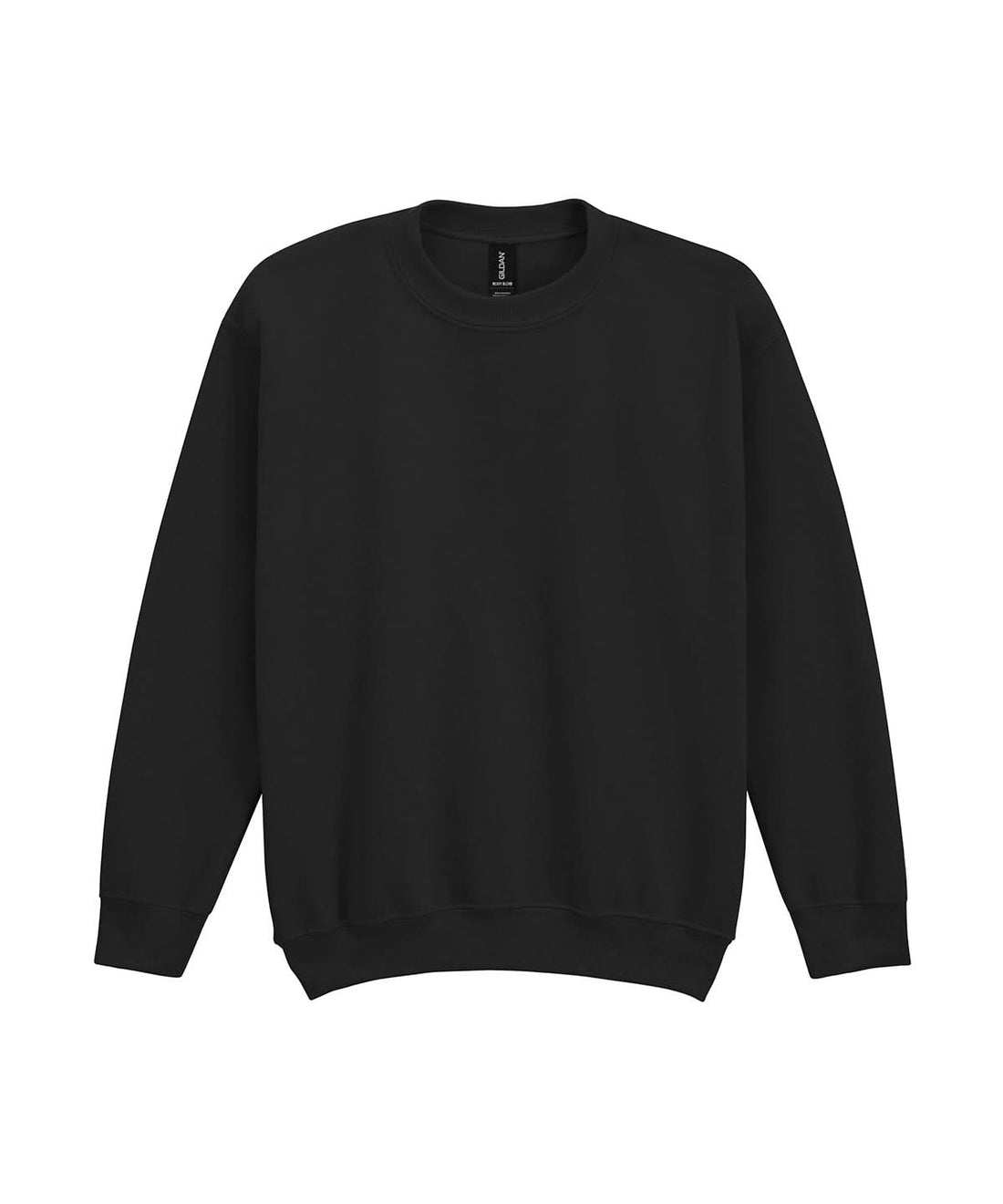 Gildan Heavy Blend Youth Crew Neck Sweatshirt GD56B - Black - Customisable Sweatshirts