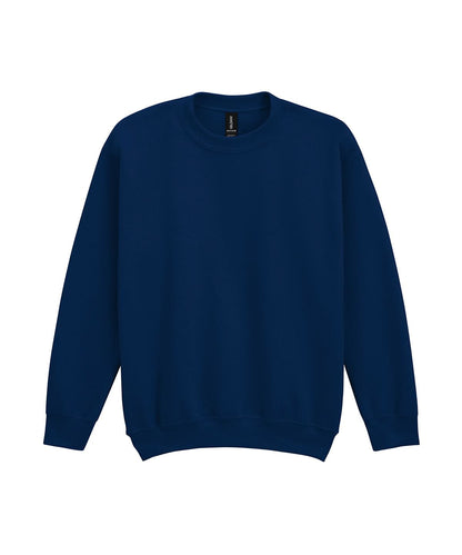 Gildan Heavy Blend Youth Crew Neck Sweatshirt GD56B - Navy - Customisable Sweatshirts