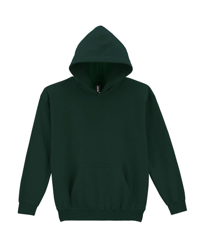 Gildan Heavy Blend Youth Hooded Sweatshirt GD57B - Forest - Customisable Sweatshirts