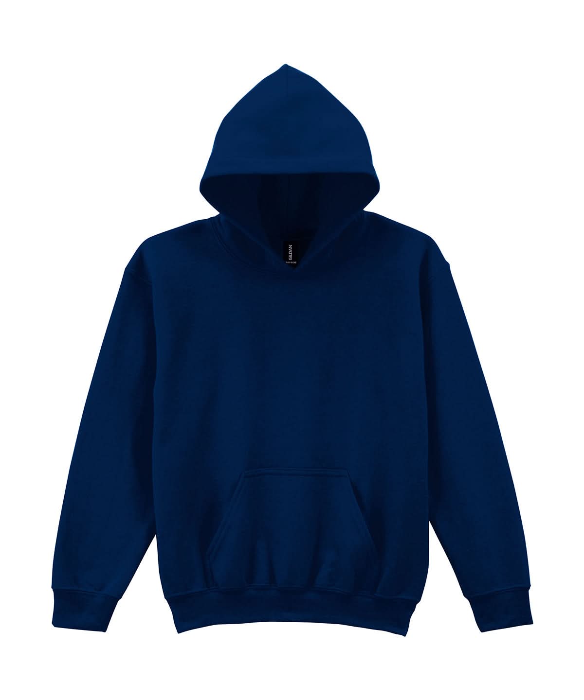 Gildan Heavy Blend Youth Hooded Sweatshirt GD57B - Navy - Customisable Sweatshirts