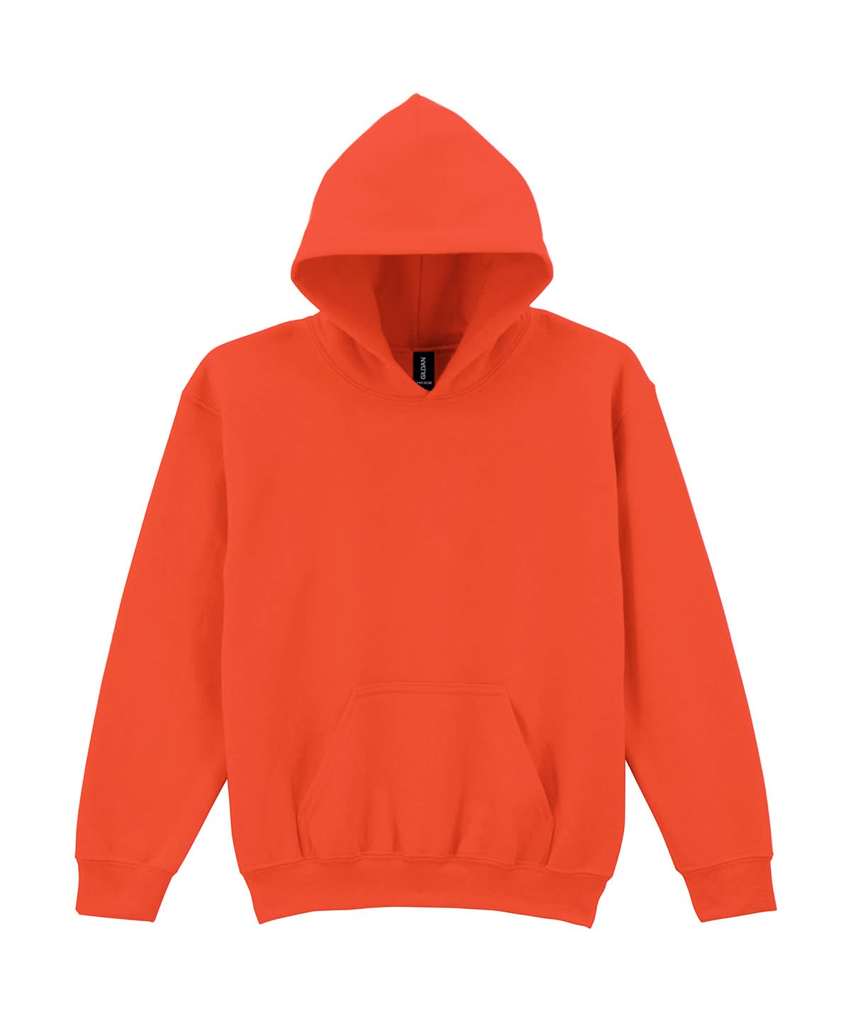 Gildan Heavy Blend Youth Hooded Sweatshirt GD57B - Orange - Customisable Sweatshirts