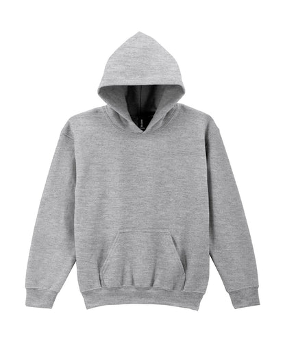 Gildan Heavy Blend Youth Hooded Sweatshirt GD57B - Sport Grey - Customisable Sweatshirts