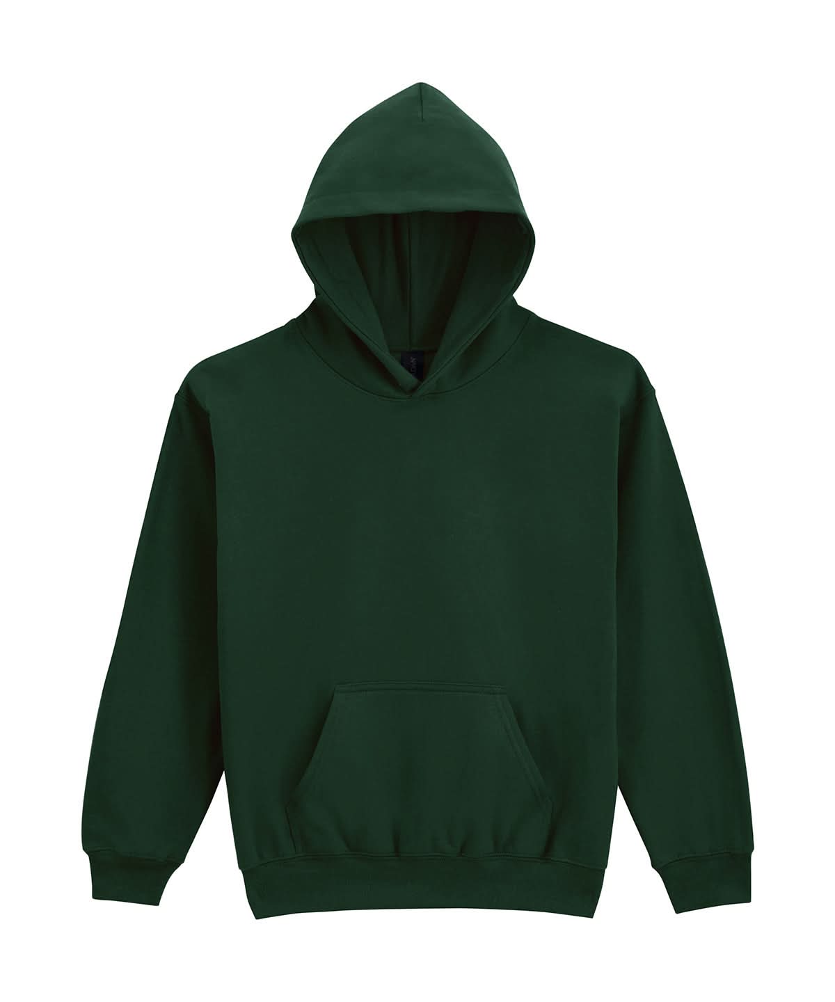 Gildan Softstyle Midweight Fleece Youth Hoodie GD67B - Forest Green - Customisable Hoodies