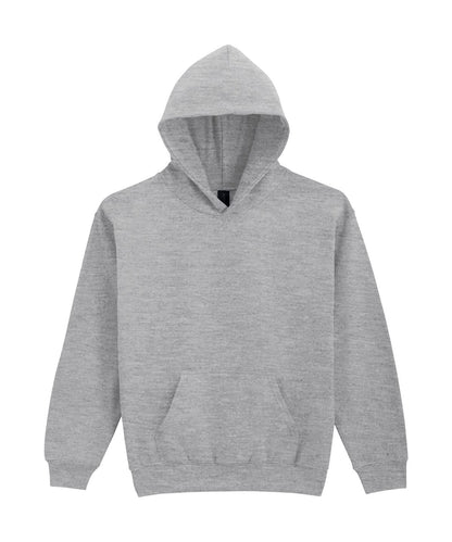 Gildan Softstyle Midweight Fleece Youth Hoodie GD67B - Ringspun Sport Grey - Customisable Hoodies