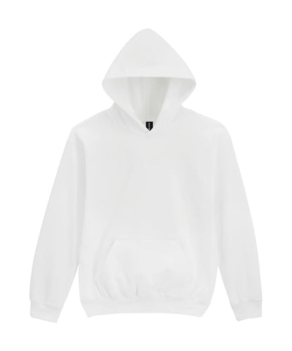 Gildan Softstyle Midweight Fleece Youth Hoodie GD67B - White - Customisable Hoodies
