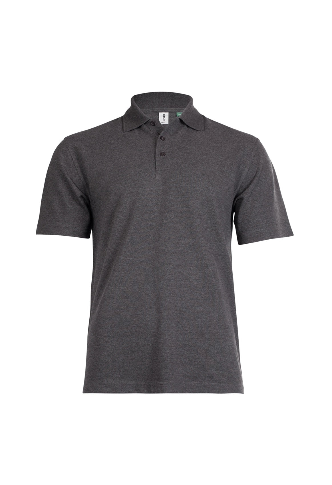 Eco Poloshirt - GR11 - Charcoal - Customisable