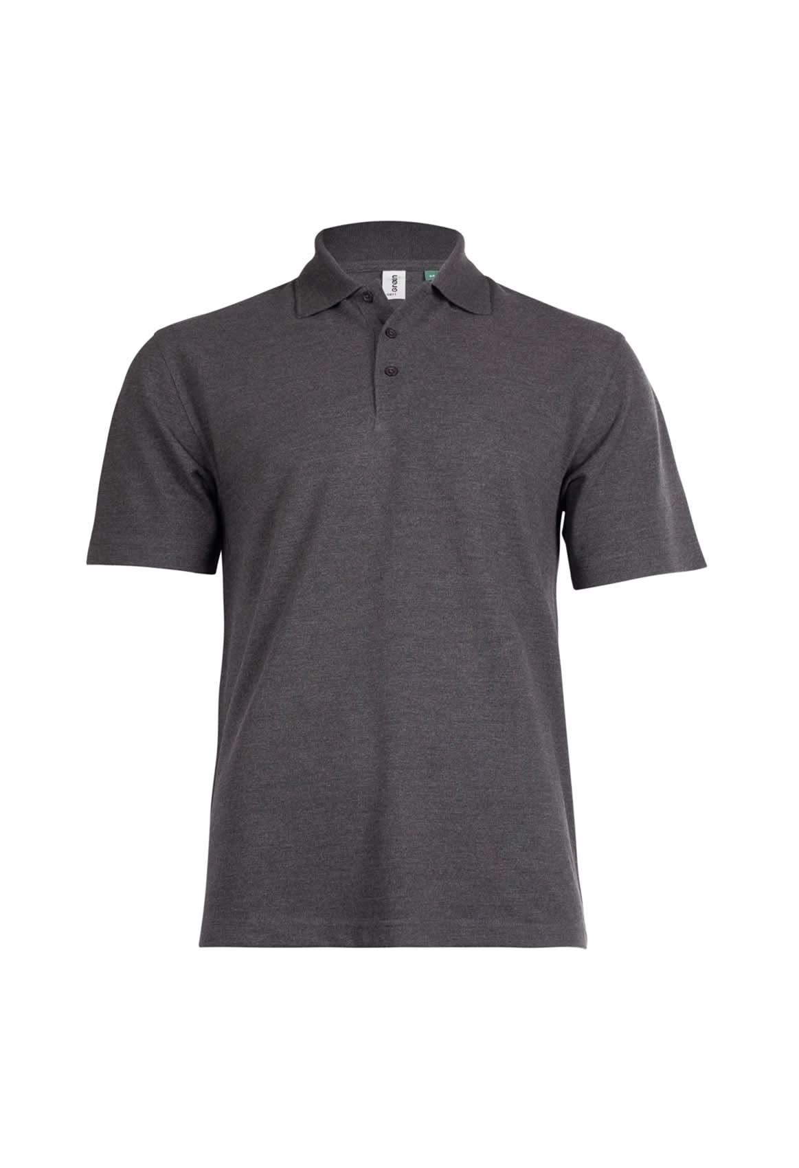 Eco Poloshirt - GR11 - Charcoal - Customisable Polo Shirts