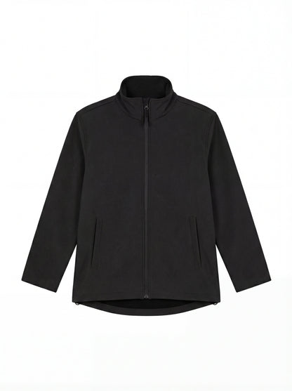 Eco Full Zip Softshell Jacket - GR65 - Black - Customisable JACKETS