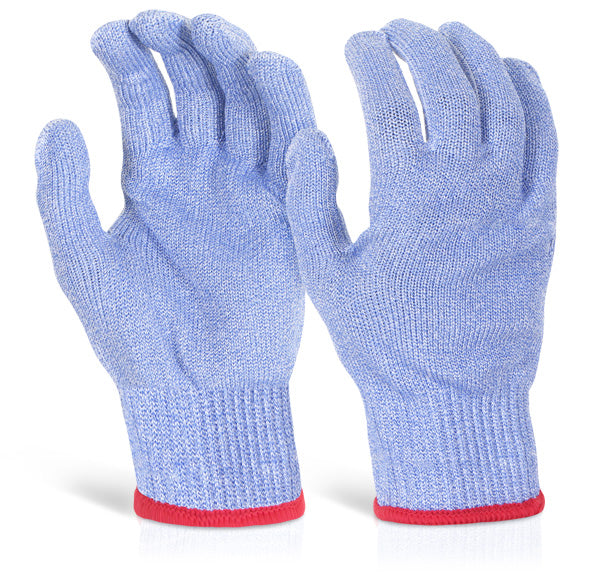 Glovezilla Beeswift Glovezilla Cut Resistant Food Safe Gloves - Blue - Customisable Cut Resistant