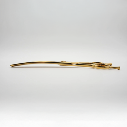 Pewtner Gold Luxe Flip Fluffers - Gold Dog Grooming Scissors