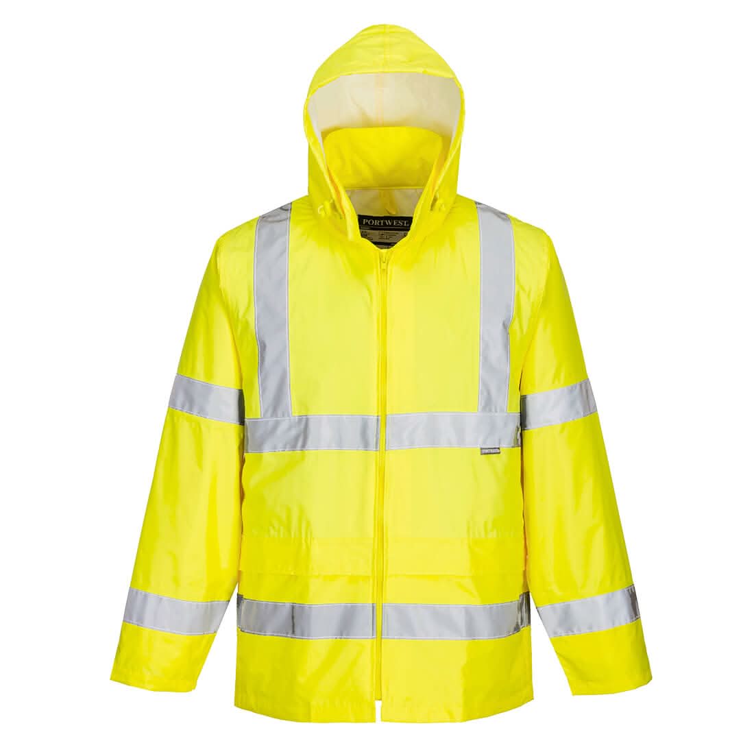 Portwest Hi Vis Rain Jacket H440 - Yellow - Customisable Jacket