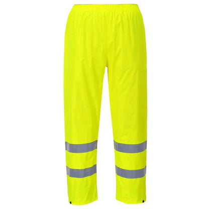 Hi Vis Rain Trousers H441 - Yellow - Customisable Rain Trousers