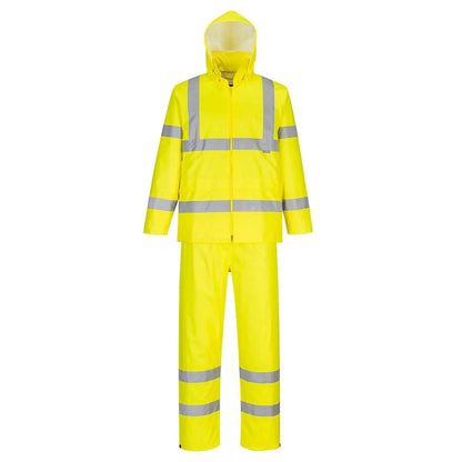 Hi Vis Rain Suit H448 - Yellow - Customisable Rain Suits