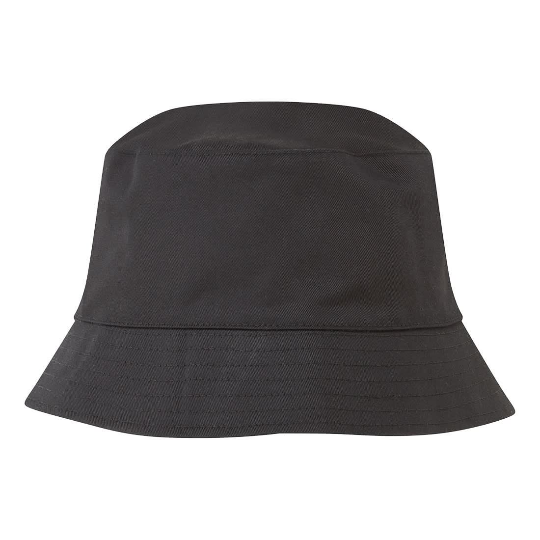 Portwest Reversible Bucket Hat HA23 - Black Yellow - Customisable Hats