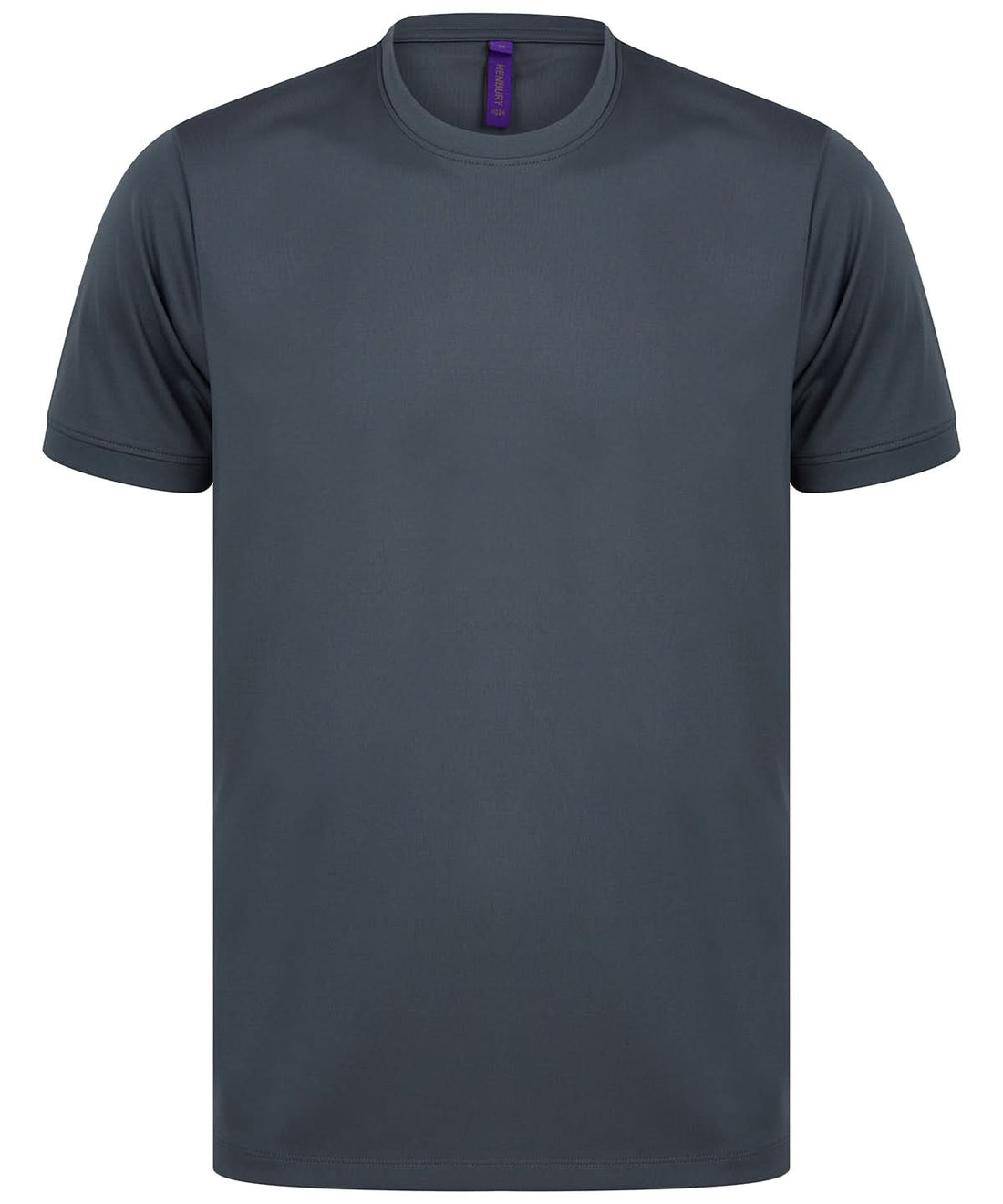 Henbury Hi Cool Performance T Shirt HB024 - Charcoal - Customisable T-Shirts