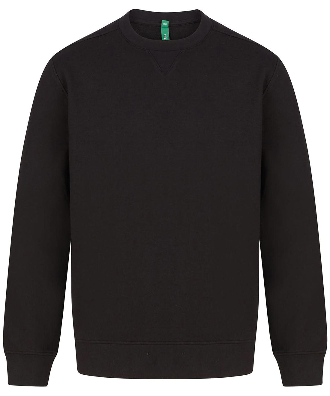 Henbury Unisex Sustainable Sweatshirt HB840 - Black - Customisable Sweatshirts