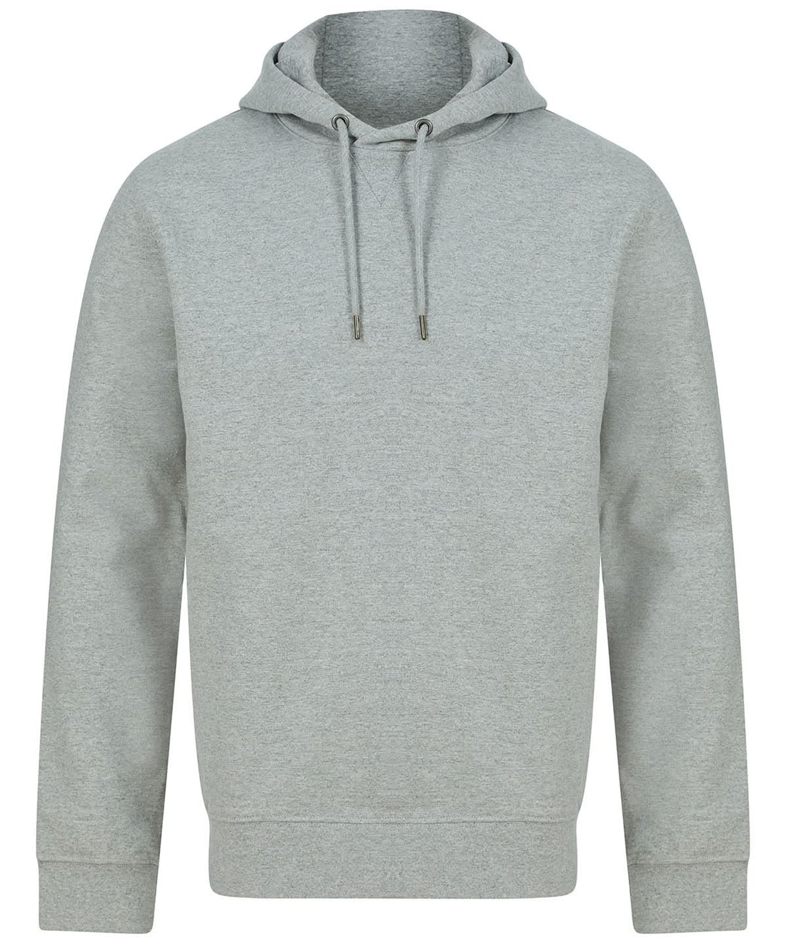 Henbury Unisex Sustainable Hoodie HB841 - Heather Grey - Customisable Hoodies