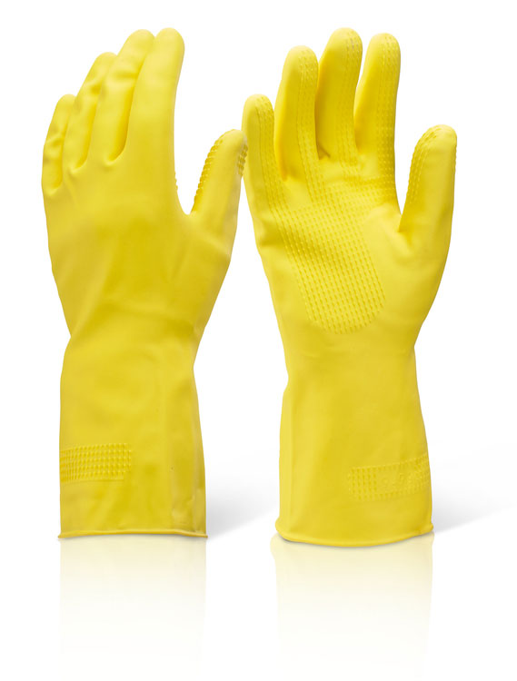 Beeswift Household Heavy Weight - Yellow S - Customisable Latex