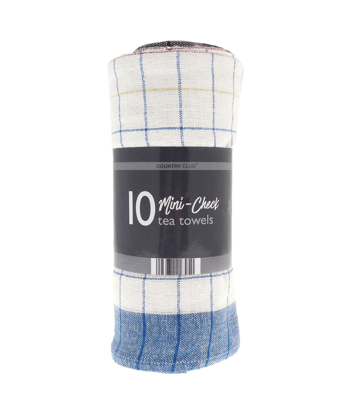 Home &amp; Living Pack of tea towels 10 pack HL223 - Assorted One size - Customisable Towels