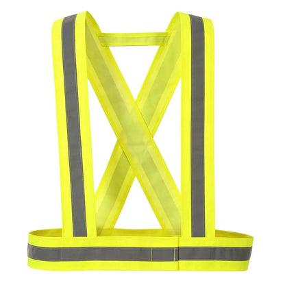 Hi Vis Strap Hv55 - Yellow - Customisable High Visibility Accessories