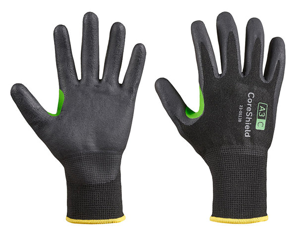 Honeywell Coreshield Micro Foam Gloves - Black - Customisable Nitrile