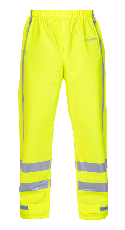 Hyd Fr Ast Multi Hydrowear Nagoya Multi Flame Retardant Hi Vis Anti Static Waterproof Trousers - Saturn Yellow - Customisable Trousers