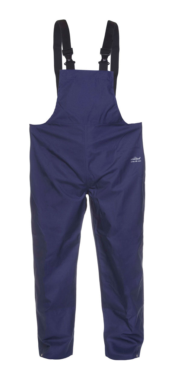 Hyd Simply No Sweat Hydrowear Uden Sns Waterproof Bib &amp; Brace - Navy Blue - Customisable Bib &amp; Braces