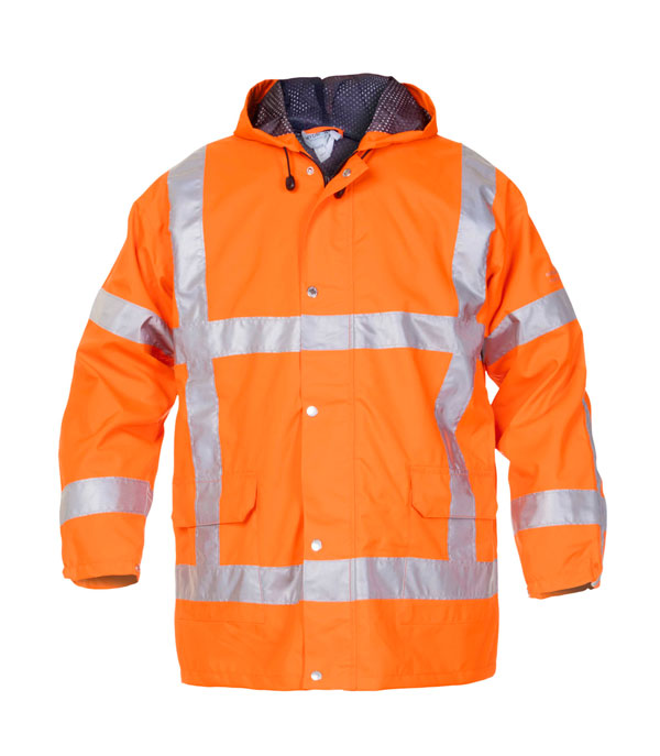 Hyd Sns Hv Hydrowear Uitdam Sns Hi Vis Waterproof Jacket - Orange - Customisable Jacket