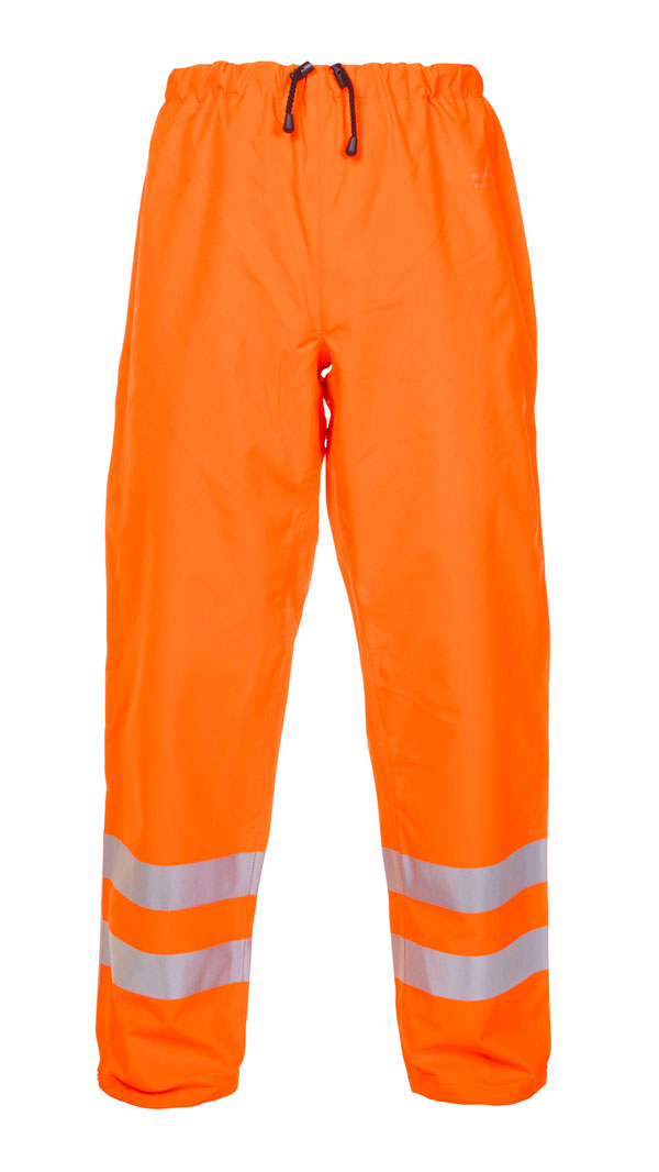Hyd Sns Hv Hydrowear Ursum Sns Hi Vis Waterproof Trousers - Orange - Customisable Trousers