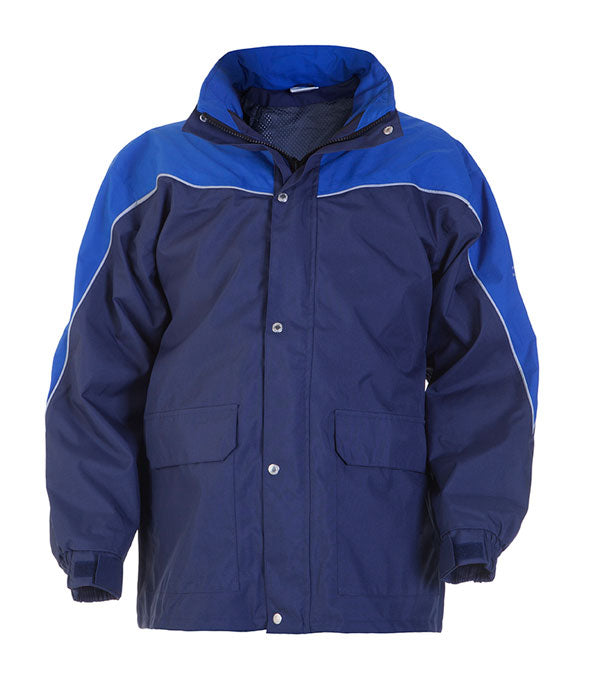 Hyd Simply No Sweat Uitwijk (Uw)sns Waterproof Parka - Navy Royal - Customisable Jacket