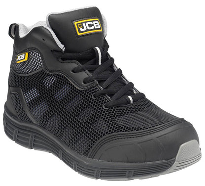 Jcb Workwear Jcb Workwear Hydradig Mid Cut Boots - Black - Customisable Safety Boots