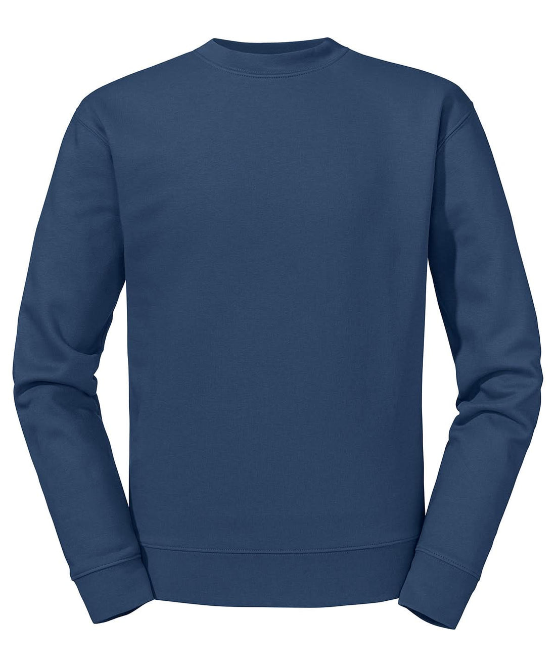 Russell Europe Set in Sleeve Sweatshirt Indigo J262M - Indigo - Customisable Sweatshirts