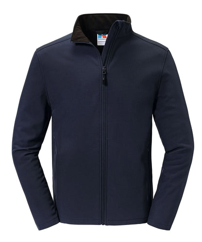 Russell Europe Essential softshell jacket J420M - French Navy - Customisable Softshell Jacket