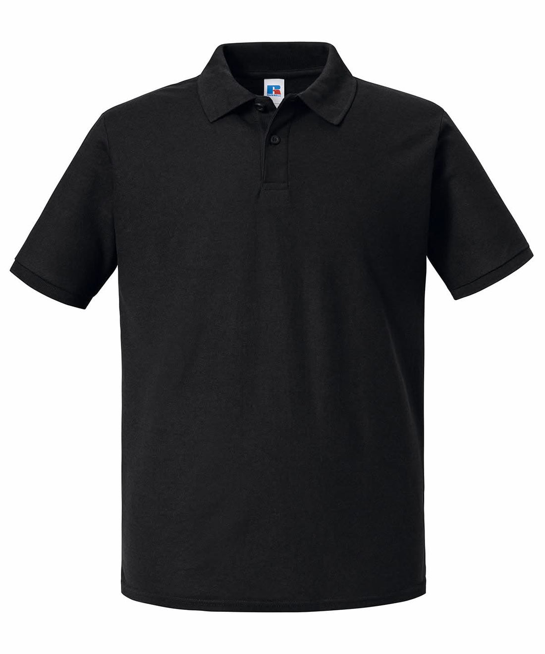 Russell Europe Authentic eco polo J570M - Black - Customisable Polos
