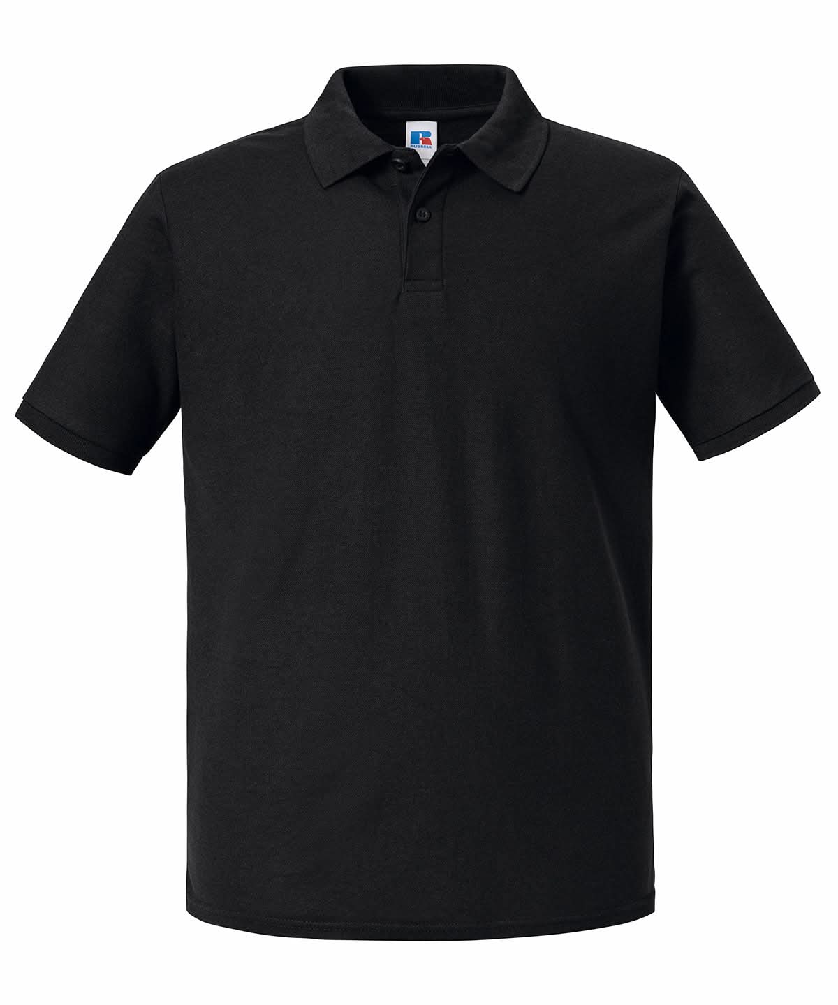 Russell Europe Authentic eco polo J570M - Black - Customisable Polos