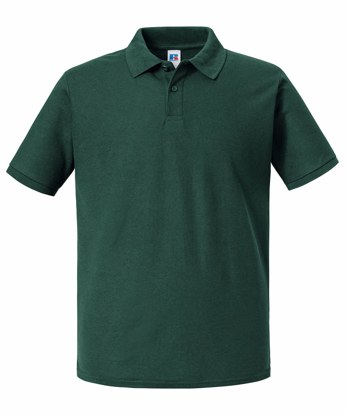 Russell Europe Authentic eco polo J570M - Bottle Green - Customisable Polos