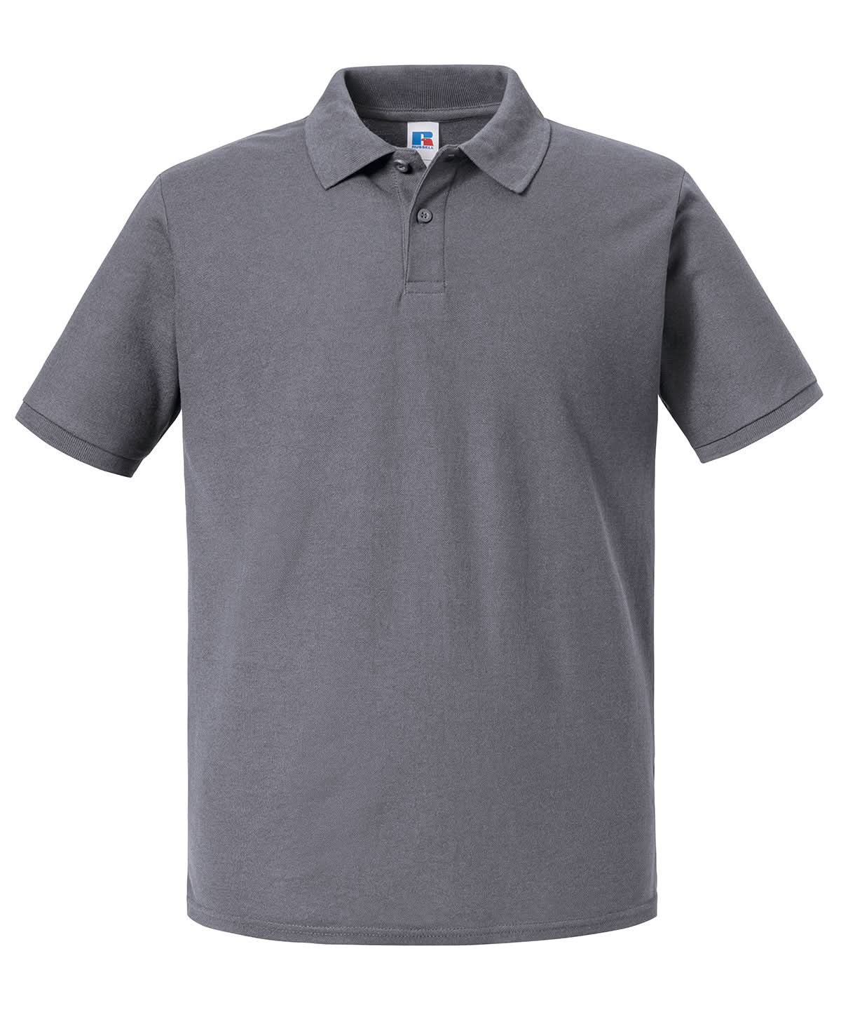 Russell Europe Authentic eco polo J570M - Convoy Grey - Customisable Polos