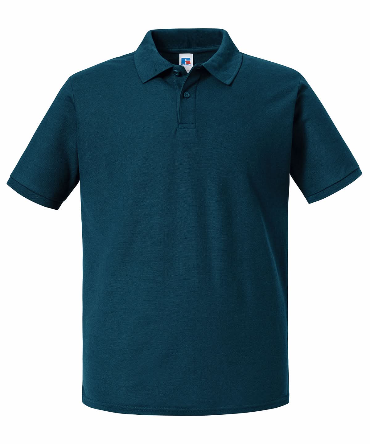 Russell Europe Authentic eco polo J570M - Petrol Blue - Customisable Polos