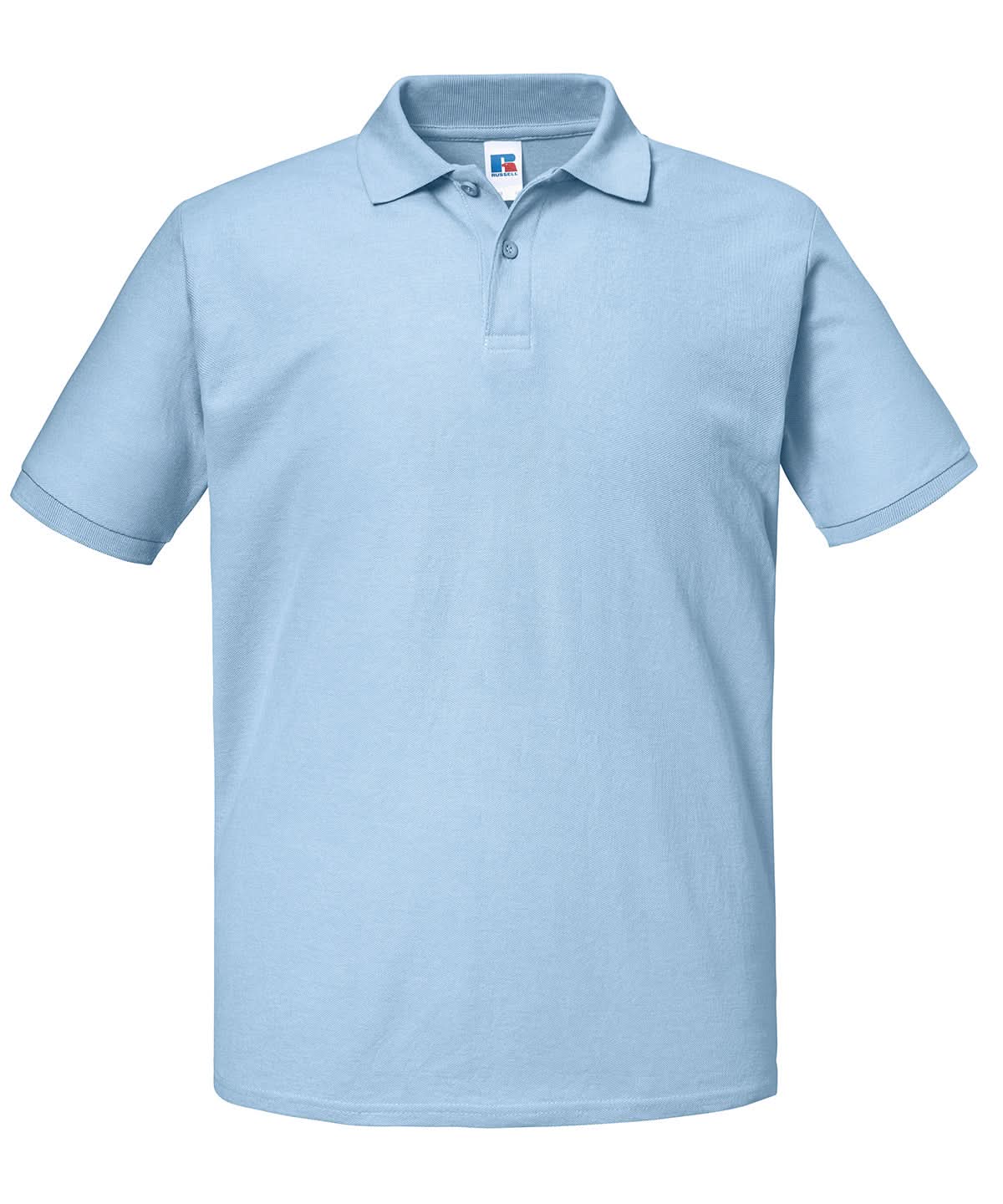 Russell Europe Authentic eco polo J570M - Sky - Customisable Polos