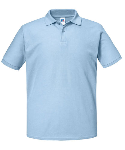 Russell Europe Authentic eco polo J570M - Sky - Customisable Polos
