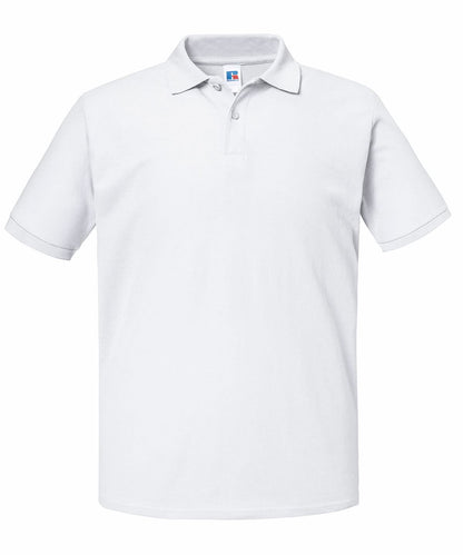 Russell Europe Authentic eco polo J570M - White - Customisable Polos
