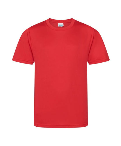 AWDis Just Cool Kids cool smooth T JC20J - Fire Red - Customisable T-Shirts