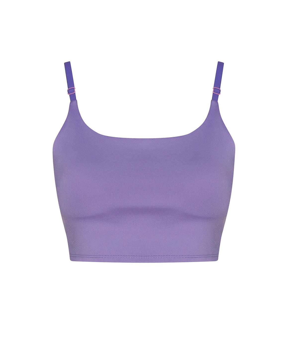 AWDis Just Cool Womens recycled tech sports bra JC217 - Digital Lavender - Customisable Bras