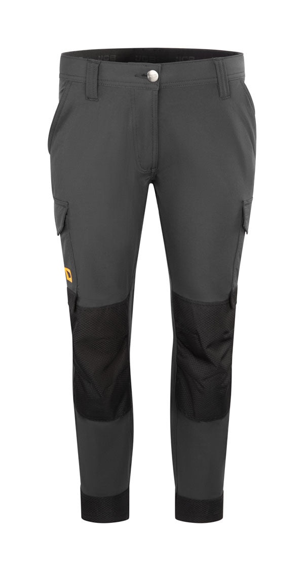 Jcb Workwear Ladies 4 Way Stretch Trousers Jcb023 Ds - Dark Shadow - Customisable Trousers