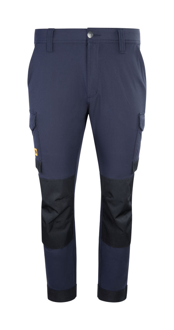 Jcb Workwear Mens 4 Way Stretch Trousers Jcb029 - Navy Blue - Customisable Trousers