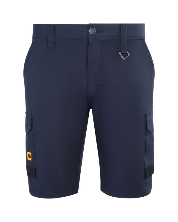 Jcb Workwear Unisex 4 Way Stretch Shorts Jcb032 - Navy Blue - Customisable Shorts